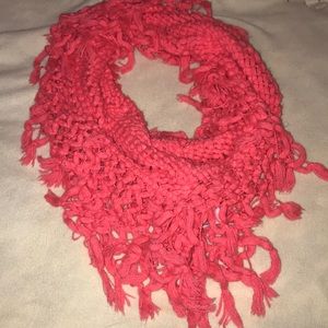 Hit pink infinity scarf